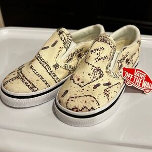 Vans Maurders Map slides size 9.5 Toddler never worn